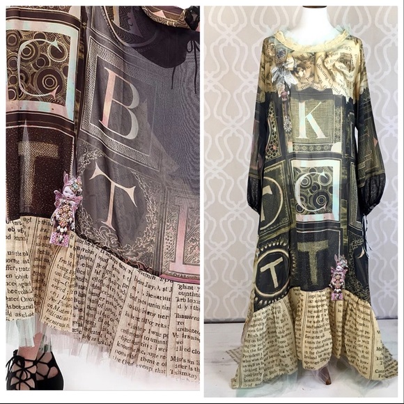 *TAKING DOWN* Angel Dust 3D Illusion Shawl Dress - Picture 4 of 8